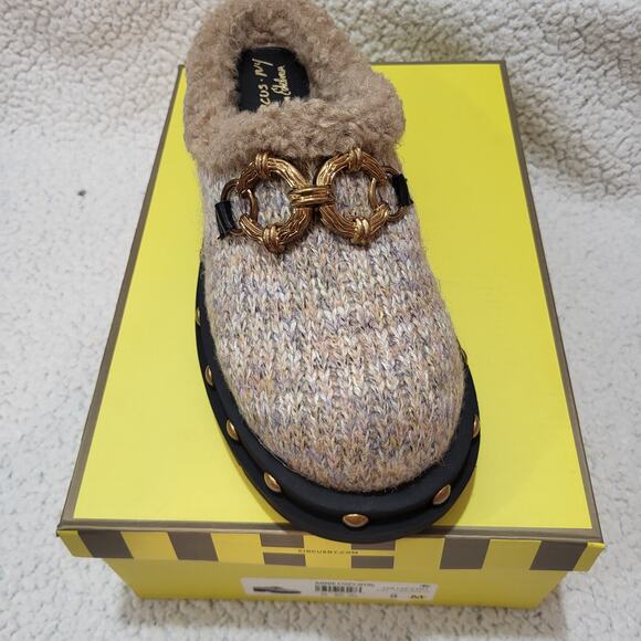 NEW Circus NY by Sam Edelman Women's Mule Natural Multi/Nutmeg Size 8 - Picture 3 of 11